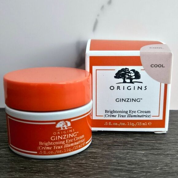 ORIGINS GinZing Brightening Eye Cream with Vitamin C & Niacinamide NEW - Picture 15 of 15